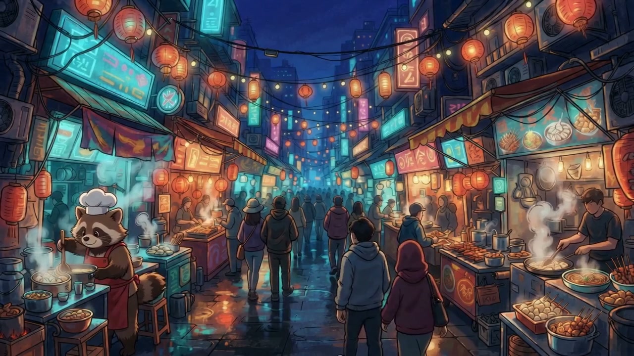 Night Market Noodles