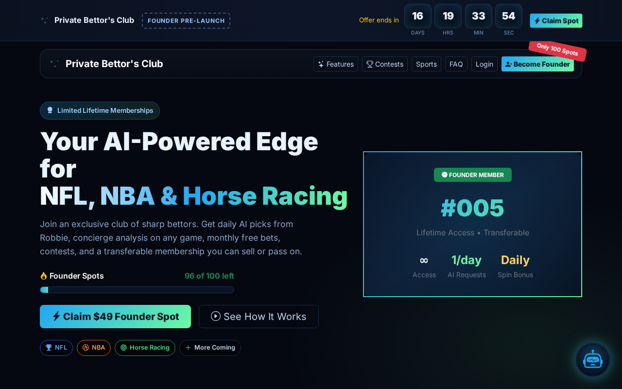 Private Bettor's Club